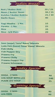 Naidu Palace menu 3