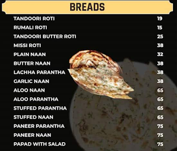 Veer Ji Malai Chaap Wale menu 