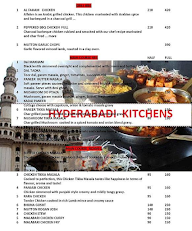 Hyderabadi Kitchens menu 2