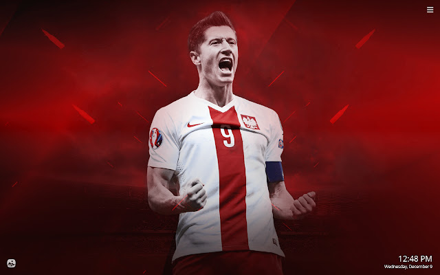 Robert Lewandowski HD Wallpapers New Tab