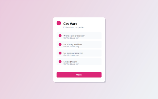 Css Vars screenshot 1