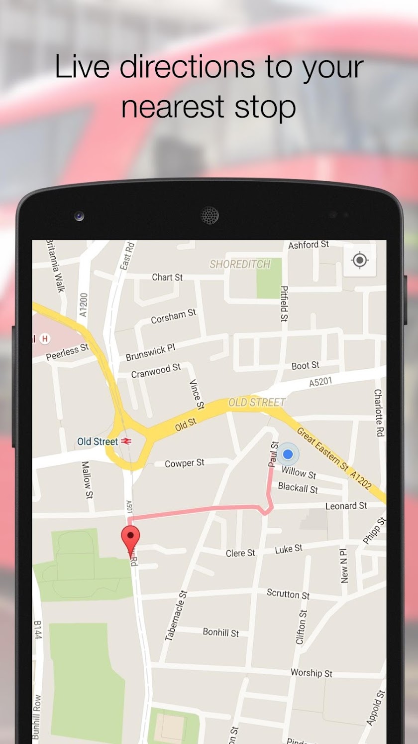 My London TFL Bus Times - 13 Screen 2