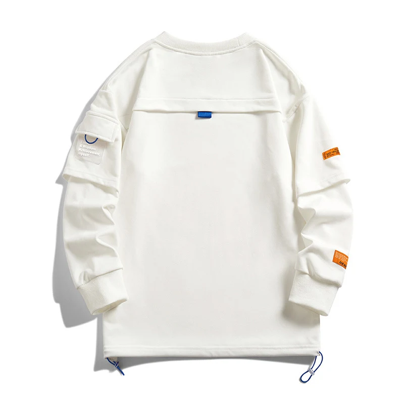 Maglia Uomo Manica Lunga Girocollo Stile Pigro Sottogiacca Morbida e Confortevole Perfetta per un Look Casual e Rilassato Adatta Ogni Occasione