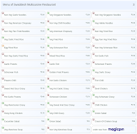 Swaddesh Multicuisine Restaurant menu 3