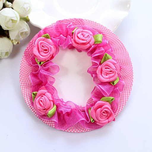 Title 6, Fleurs de poche en maille extensible pour cheveux