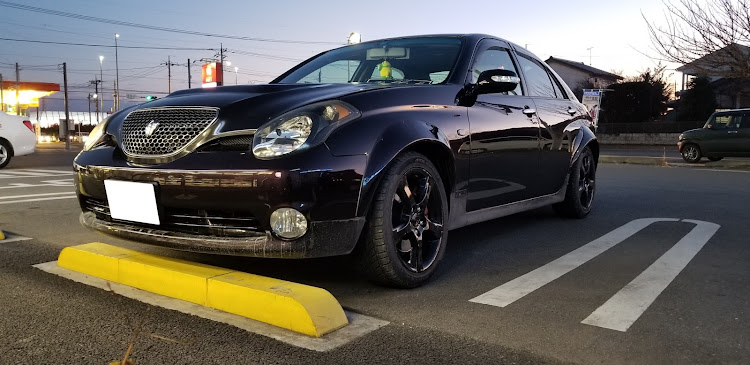 ヴェロッサの車検仕様・エアロだけ・アーム類の戻し等はお願いしちゃった・フロントABS線断然してたっぽいに関するカスタム事例の投稿画像1枚目