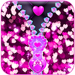 Cover Image of Télécharger Heart zipper lock screen 1.3 APK