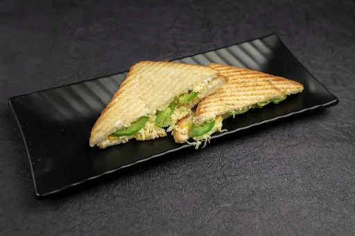 Vegetable Corn Cheese Grill Sandwich