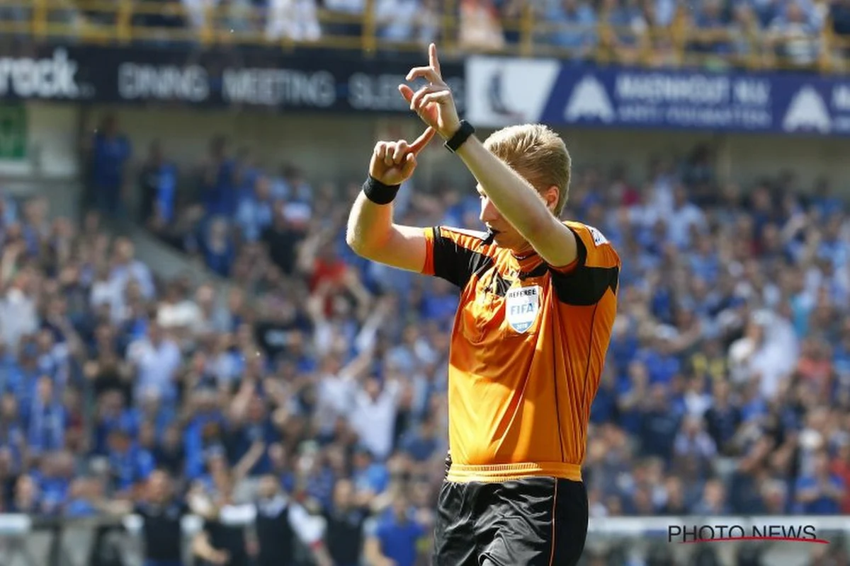 Lof voor Visser: "Hij deed het goed in een match waar meer ervaren refs de pedalen zouden verliezen"