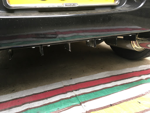 Kei スポーツ のディフューザー自作 エアロパーツに関するカスタム メンテナンスの投稿画像 車のカスタム情報はcartune