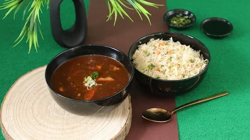 Korean Black Bean Sauce with Fried Rice