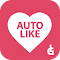 Auto Like for Instagram: vienuma logotipa attēls