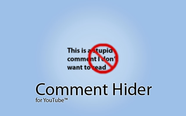 Comment Hider for YouTube™