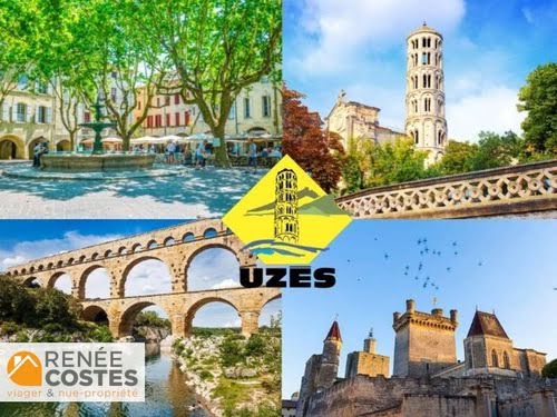 Vente viager 3 pièces 90 m² à Uzès (30700), 115 250 €