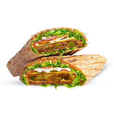 Cheesy Masala Wrap