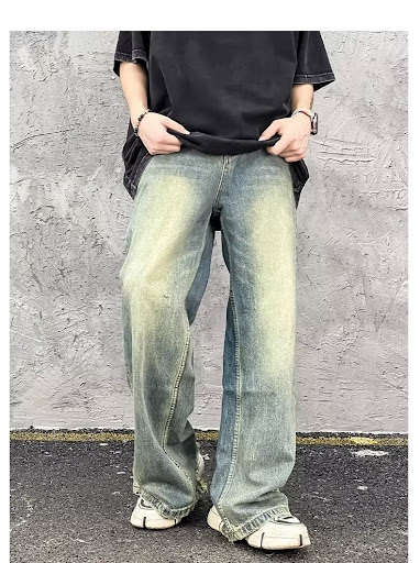 Title 3, American High Street Vintage Jeans Men. Classic...
