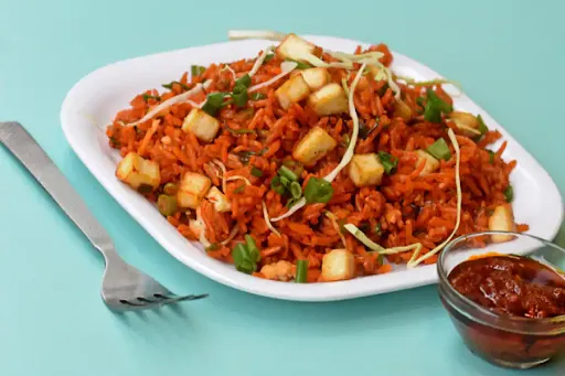 Paneer Triple Schezwan Fried Rice