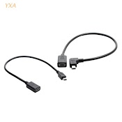 Yxa 1Pc Mini Usb Male To Type C Female Mobile Phone Tablet Camera T - Port Data Charging Conversion Extension Cable