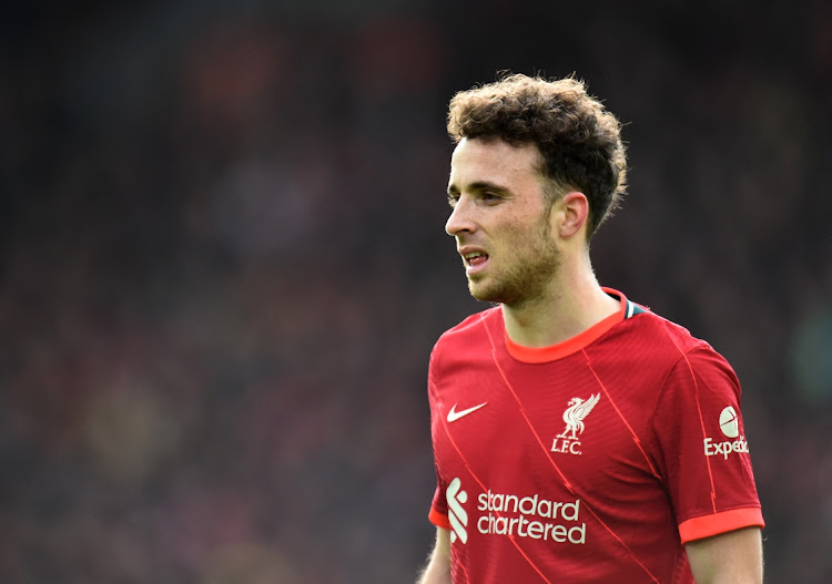 Liverpool’s Diogo Jota during the match against Cardiff City at Anfield in Liverpool, Britain, February 6 2022. Picture: PETER POWELL/REUTERS