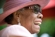  Dr. Maya Angelou at her 82nd birthday party at her home in North Carolina, US, on May 20 2010.