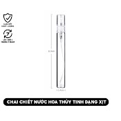 Chai Chiết Nước Hoa Thủy Tinh Phun Sương Có Nắp 10Ml - 5Ml - 3Ml - 2Ml