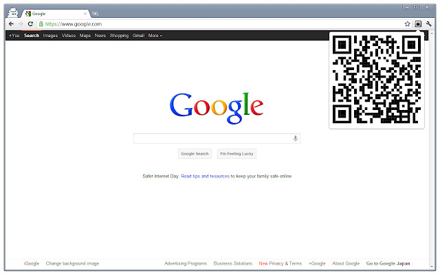 Fast QR chrome extension