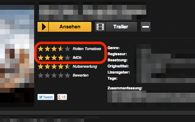 IMDb ratings for watchever Preview image 1