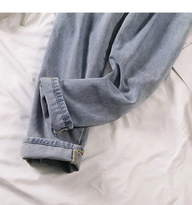 Women's Fashion All-matching Casual High Waist Straight Pants, a versatile and comfortable choice for everyday wear, per