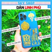 Linh Phù Dán Điện Thoại Cầu Tài Lộc, Công Danh, May Mắn, Tình Duyên, Mèo Thần Tài Dán Phong Thuỷ [Sky]