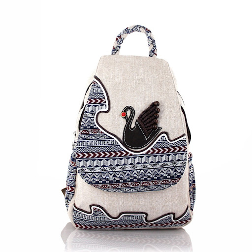 Title 4, Swan Woven Three-dimensional Double-layer Zippe...
