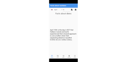 Facts about numbers Screenshot