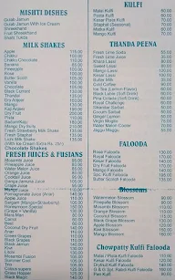 Grass & Gossips menu 1