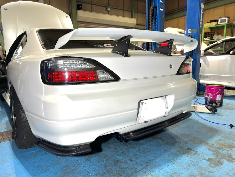 シルビアのLink G4X・SR20VE・Spec-GT・リアスポイラー有り派？無し派？・Square Hyper Engineeringに関するカスタム事例の投稿画像4枚目