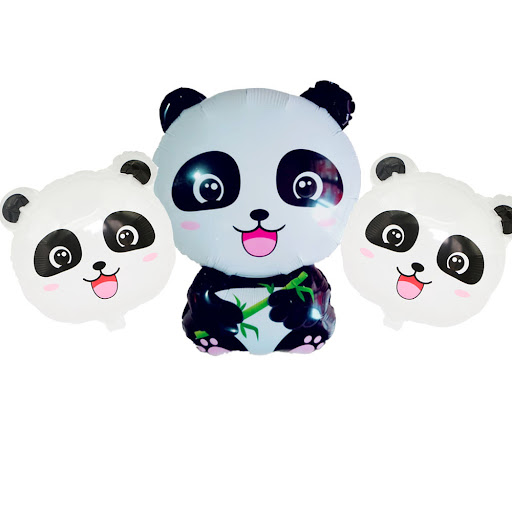 Title 1, Panda aluminium folie ballon combinatie cartoon...