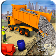 City Road Construction Vehicles Driver Sim 2018  Icon