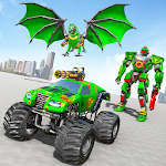 Cover Image of Download Monster Truck Robot Wars – New Dragon Robot Game  APK