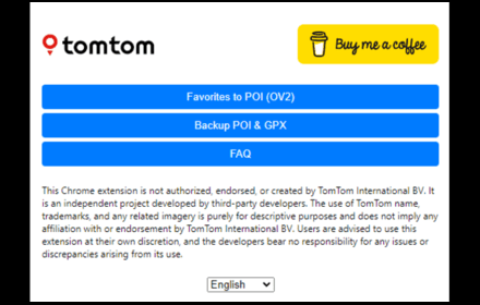 TomTom POI/GPX Extractor & Favorites to POI (OV2) Converter small promo image