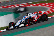 George Russell of Great Britain driving the Rokit Williams Racing FW42 Mercedes. With revenue falling, Williams is looking at selling its F1 team. 