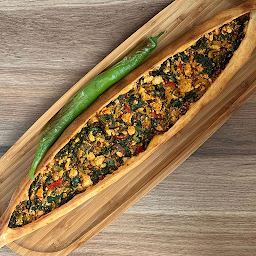Spinach with Cheese Pide