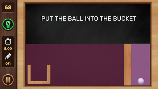 Brain Physics Puzzles  Ball Line Love It On