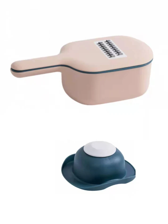 Multifunctionele groentesnijder, fruit- en aardappelschiller, kaas- en wortelrasp, groentesnijder, handige keukenaccessoires voor dagelijks gebruik
