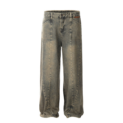 Title 2, Washed Jeans Punk Fashion Brand for Men. Experi...
