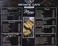 Infinite Cafe menu 1