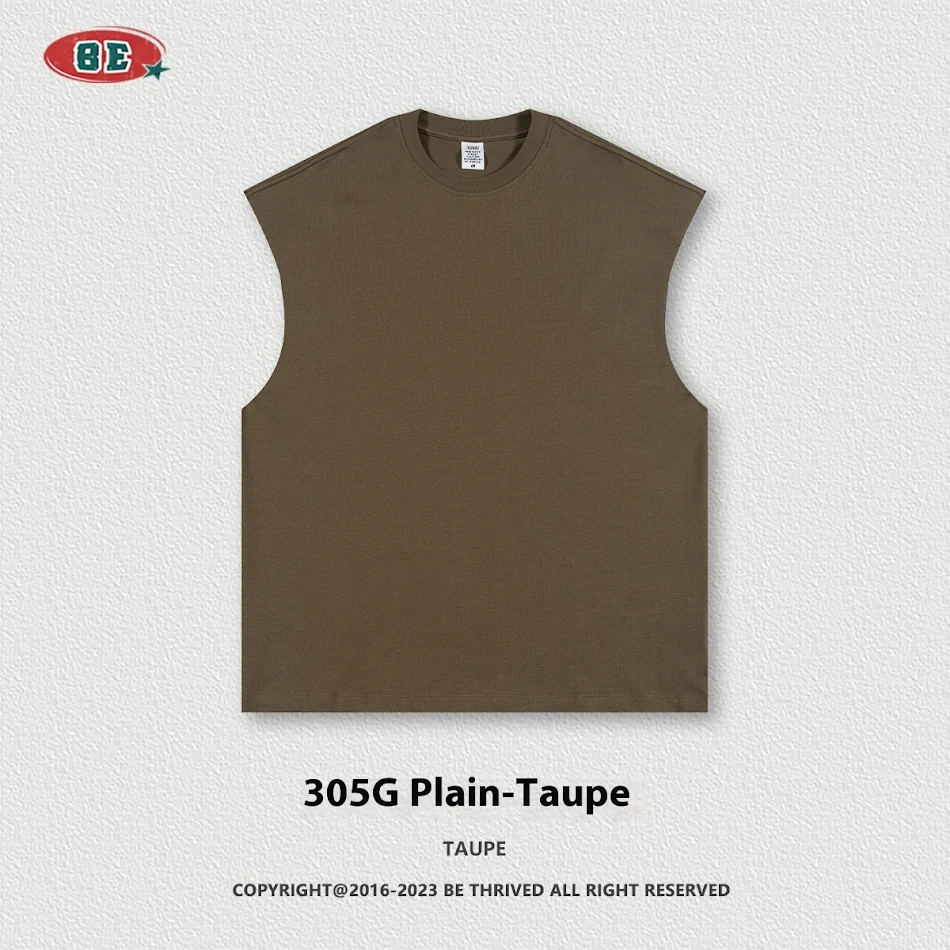 Mouwloze, losvallende street sportvest. Perfect voor sport en casual wear. Comfortabel, ademend en trendy.
