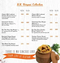Kilo Kitchen Biryanis & More menu 3