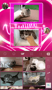 TouchPal Magic Love Girl Theme Screenshot