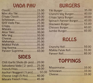 Goli Vada Pav No. 1 menu 1