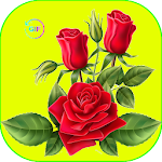 Cover Image of ダウンロード Flowers And Roses Animated Images Gif pictures 4k 1.0 APK