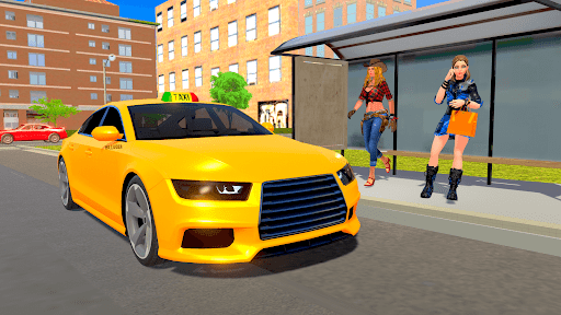 Screenshot Taxi Driving Sim : Taxi Game