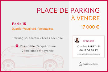 parking à Paris 15ème (75)